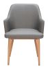 Wisom Dining Chair (Set of 2) Gray
