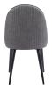 Silloth Armless Dining Chair (Set of 2) Gray