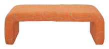 Nendo Bench Abstract Orange