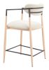 Equinox Counter Stool Oyster Gray & Natural
