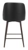 Keppel Swivel Counter Stool Black & Bronze