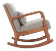 Hady Rocking Chair Gray