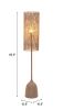 Buff Floor Lamp Taupe