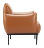 Sekil Accent Chair Brown
