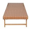 Breath Chaise Lounge Brown