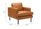 Decade Armchair Brown