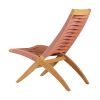 Rova Lounge Chair Terracotta