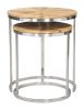 Bari Nesting Table Set (2-Piece) Natural