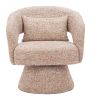 Liva Swivel Chair Frosty Brown