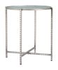 Vetro Side Table Silver