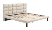 Placid King Bed Beige