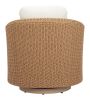 Solara Swivel Chair Ivory