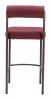 Livorno Counter Stool (Set of 2) Red & Bronze