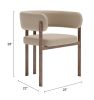 Ruge Dining Chair (Set of 2) Beige