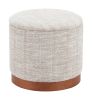 Fije Storage Ottoman Gray