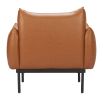 Sekil Accent Chair Brown