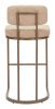 Velar Barstool (Set of 2) Beige