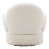 Pilka Swivel Chair White