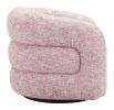 Refine Swivel Chair Pink Tweed