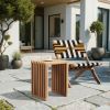 Riviera Extendable Stool (Set of 2) Natural