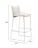 Pola Barstool White