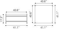 Nazaire Coffee Table Black