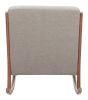 Hady Rocking Chair Gray