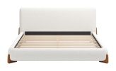 Baris King Bed Ivory