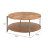 Adna Coffee Table Brown