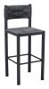 Iska Barstool (Set of 2) Black