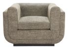 Sereneu Accent Chair Green Tweed