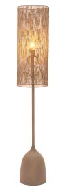 Buff Floor Lamp Taupe