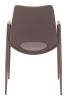 Desi Dining Chair (Set of 2) Brown & Walnut
