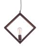 Rotorura Ceiling Lamp Rust