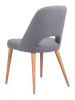 Leith Dining Chair (Set of 2) Gray