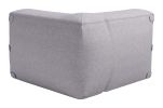 Luanda Corner Chair Gray