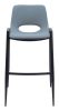 Desi Barstool (Set of 2) Azure Gray