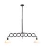 Jade Ceiling Lamp Antique Black