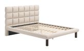Placid Queen Bed Beige