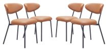 Rorun Dining Chair (Set of 4) Brown