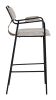 Couva Barstool (Set of 2) Gray Tweed