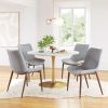 Magnus Dining Chair (Set of 2) Slate Gray & Walnut