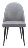 Silloth Armless Dining Chair (Set of 2) Gray