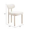 Aurea Dining Chair (Set of 4) Light Gray