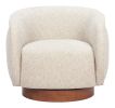 Vinta Swivel Chair Beige