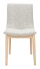 Raha Dining Chair (Set of 2) Gray & Whitewashed