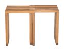 Riviera Extendable Stool (Set of 2) Natural