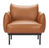 Sekil Accent Chair Brown