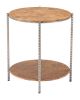 Adna Side Table Brown
