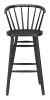 Stenger Barstool (Set of 2) Black